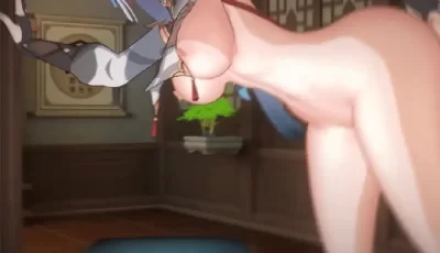 [转载搬运] [3D同人/无修/CV] SeventyFive: 6月作品 Shenhe＋Burnice [2+1022M][百度盘]