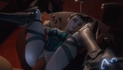 [转载搬运] [3D/无修/CV] FraxXlr：黑百合+天使 性感御姐激情爆肏中出 [1+936MB][百度盘]